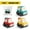 Taxi 1PCS, variant on KYAIGUO Kids Cartoon Toy Car Dumper Car Model Inertia Car Desktop Decoration (1PCS Color Random)