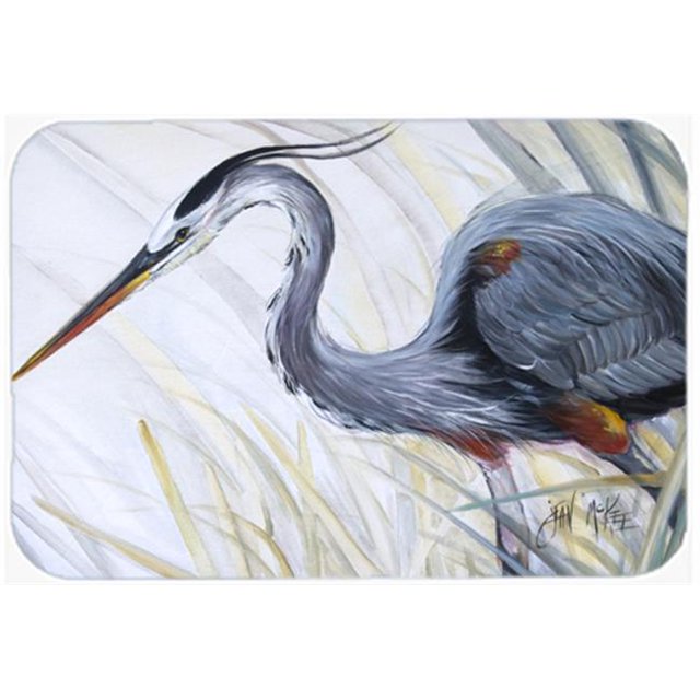 Carolines Treasures JMK1017MP Blue Heron Frog Hunting Mouse Pad- Hot Pad & Trivet