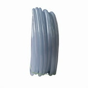 Food Grade High Pressure Braided PVC Tubing, 25 ft Roll 1/2 ID x 3/4 OD