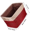 thumbnail image 2 of unbranded De Tela Plegable Color Oscuro Para Guardar Ropa Y Objetos Con Asa Fácil De Transportar, 2 of 8