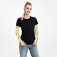 thumbnail image 5 of Sun Protection Arm Sleeves for Men Women, yellow bee honey cute Sleeves to Cover Arms with Thumb Hole Cooling Sleeve, 5 of 6
