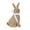 Brown,B, variant on Rattan Effect Resin Bunny Easter Decor,Table Rabbit Easter Decorations,Spring Bunnies Decoration Statue Figurine for Home Farmhouse (Pink, Sedentary)