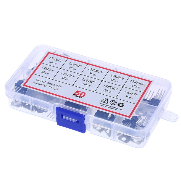200 PZ KIT assortimento transistor 10 valori PNP NPN con scatola di