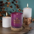 thumbnail image 2 of Colonial Candle Sweater Weather 9.5Oz Scented Candle, Purple, 2 of 6