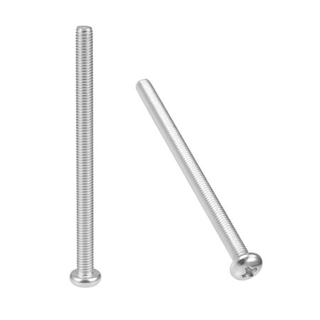 

M5x75mm Machine Screws Phillips Cross Pan Head Screw Fasteners Bolts 25Pcs