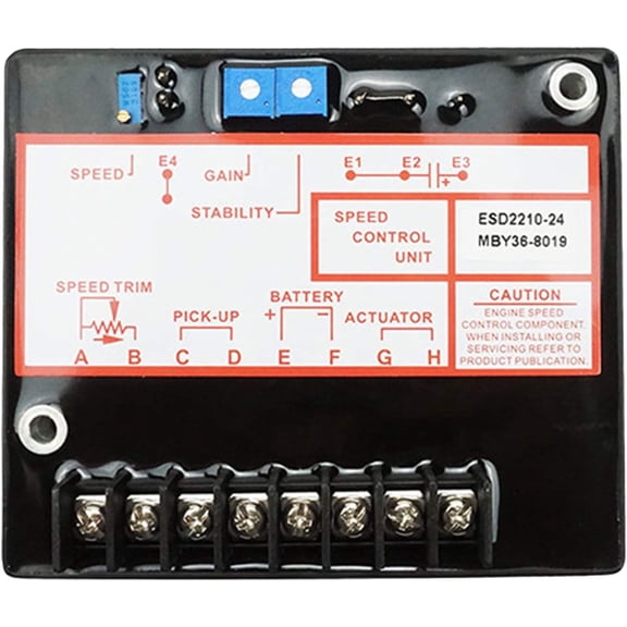 Sz Machparts Engine Speed Control Unit ESD2210 Fits for Generator (ESD2210-24)