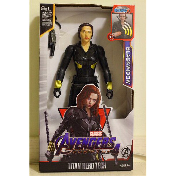 Hasbro-figura de acción grande de 12 pulgadas, Iron Man, Steverogers, El Avengers4, modelo de héroe, muñeca con articulación múltiple, sonido móvil y juguete de luz Fivean unisex