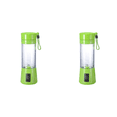thumbnail image 1 of Exprimidor Automático Alimentos Frescos 400 Ml Con 6 Cuchillas Portátil para () Verde, 1 of 4