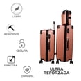thumbnail image 5 of Juego 3 Maletas Viaje Grande 25 Kg Y 10 Kg Con Neceser Para Avion Carry On, 5 of 5