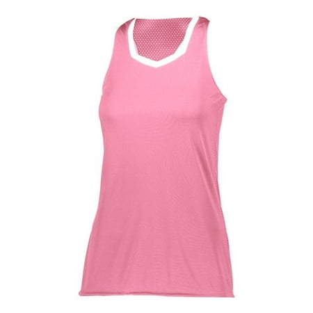 Augusta S Girls Crosse Jersey Coral/White 1679