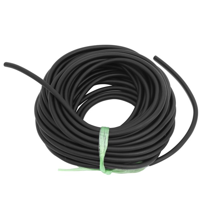 Surgical Tubing, Home Latex Rubber Tubing For Fitness Tension For Laboratory For Sports Competition Black
