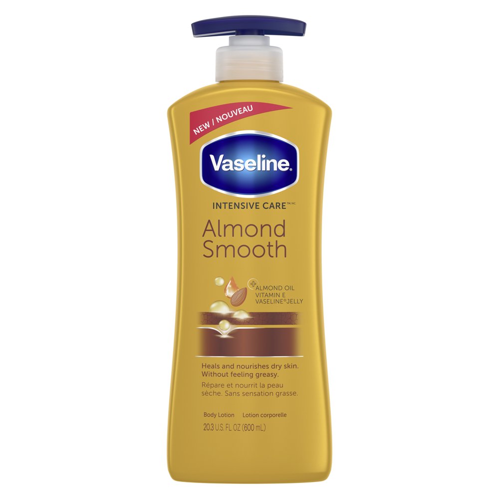 Vaseline Intensive Care hand and body lotion Almond Smooth, 20.3 fl oz