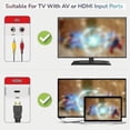 thumbnail image 3 of Retro Game Console With 620 Video Games, Av And Hdmi Hd Output, Plug And Play, Classic Edition Mini Entertainment System Adults And Kid, 3 of 3