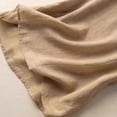 thumbnail image 5 of NIEWTR Linen Tank Tops for Women Summer Vacation Lounge Tees Loose Fit Sleeveless Scoop Neck Shirts Lightweight Tshirts（A01-Khaki,3XL), 5 of 5