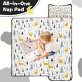 thumbnail image 4 of Multicolor Christmas Pattern Toddler Nap Mats for Kids Preschool,60"x20" Sleeping Mat Bag or Kids,Toddler Sleeping Bag,Toddler Nap Mat or Daycare, 4 of 6