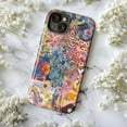thumbnail image 5 of Floral Collage Phone Case, Artistic Mixed Media with Inspirational Text iPhone Cover, Unique Colorful Botanical and Abstract Design Protective Case for iPhone 16 15 14 13 12 11 Pro Plus Mini, 5 of 6