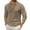 Light Brown #004B, variant on Mens Knit Polo Sweater V Neck Classic Knitted Polo Shirts 2025 Casual Long Sleeve Pullover Sweater,Light Purple S