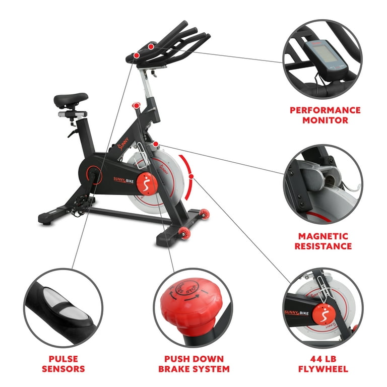 Sunny Health & Fitness Total Body Stepper Machine - Indoor Cyclery