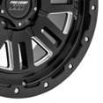 thumbnail image 3 of Pro Comp 61 Series Cognos, 20x9 Wheel with 8x170 Bolt Pattern - Satin Black Milled - 5161-297050, 3 of 3