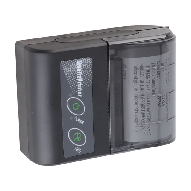Receipt Printer, Easy To Use 48mm Mini Ticket Printer Versatile for Restaurant Sales Retail