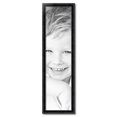 thumbnail image 2 of ArtToFrames 11" x 43" Black Engraved Edges Picture Frame, 11x43 inch Black Wood Poster Frame (WOM-4055), 2 of 8