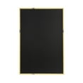 thumbnail image 4 of Kate and Laurel Oakhurst Rectangle Framed Linen Fabric Pinboard, 24 x 36, Distressed Black, Traditional Decorative Bulletin Board with Stepped Profile and Lightly Distressed Finish, 4 of 7