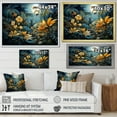 thumbnail image 4 of Designart "Moonlit Fantasy Among Jungle Plants I" Plants Canvas Wall Art, 4 of 7