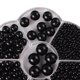 thumbnail image 3 of 1150 Uds de 3mm 4mm 5mm 6mm 8mm 10mm 12mm manualidades para adornos de ropa , negro BLESIY Cuentas de perlas, 3 of 7