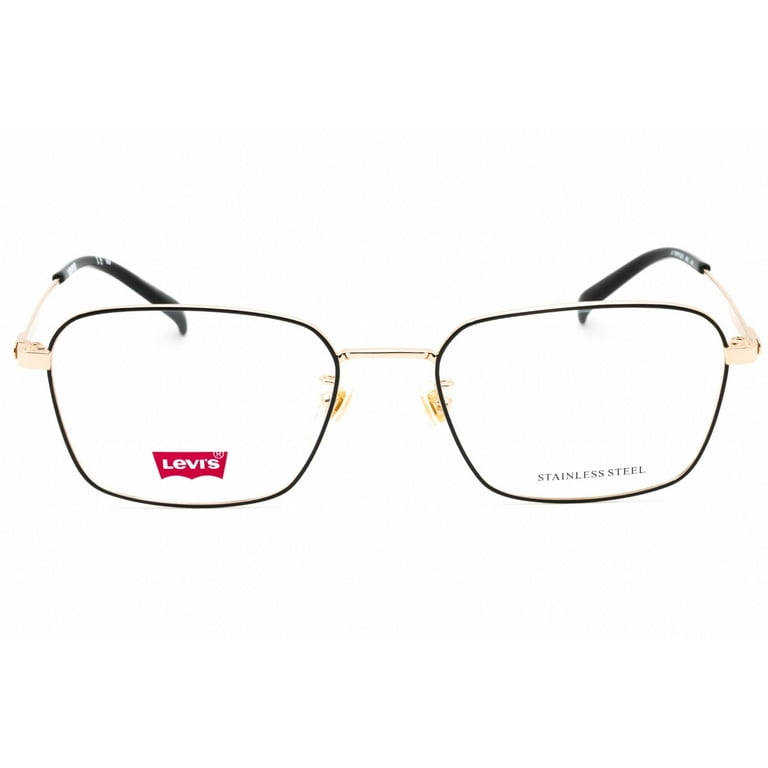 Levi's LV 7067/F/LEV RHL Men's Gold Black Metal Frame