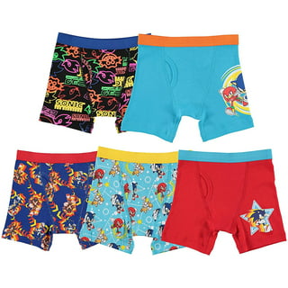 Sonic Girls Underwear 7 Pack Briefs, Sizes 4-8 
