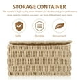 thumbnail image 4 of SHISUYAN 1pc Creative Storage Box Large Capacity Dormitory Storage Basket (Beige), 4 of 8