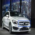 thumbnail image 6 of LABLT Front Diamond Star Grille Grill Fit for Mercedes Benz W117 CLA250 2013-2015 Black, 6 of 6