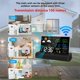 thumbnail image 5 of VA Color Screen Digital Weather Station Forecast Weather Station Radio Clock Home Hygrothermograph EU Plug A, 5 of 5