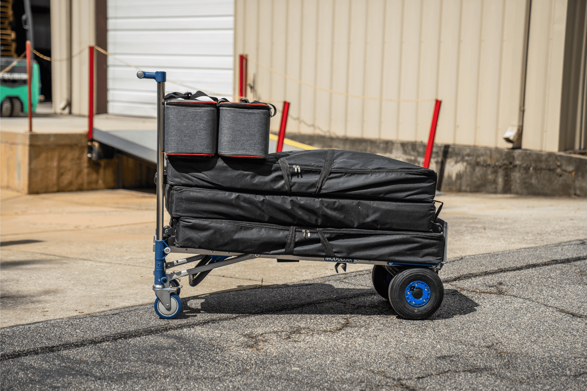SANO LiftKar MODULKAR 2-in-1 HD Convertible Hand Truck – Heavy-Duty Aluminum Frame, 1000 lb Capacity, Pneumatic Wheels, Converts to Push Cart, Ergonomic Design for Industrial Material Handling