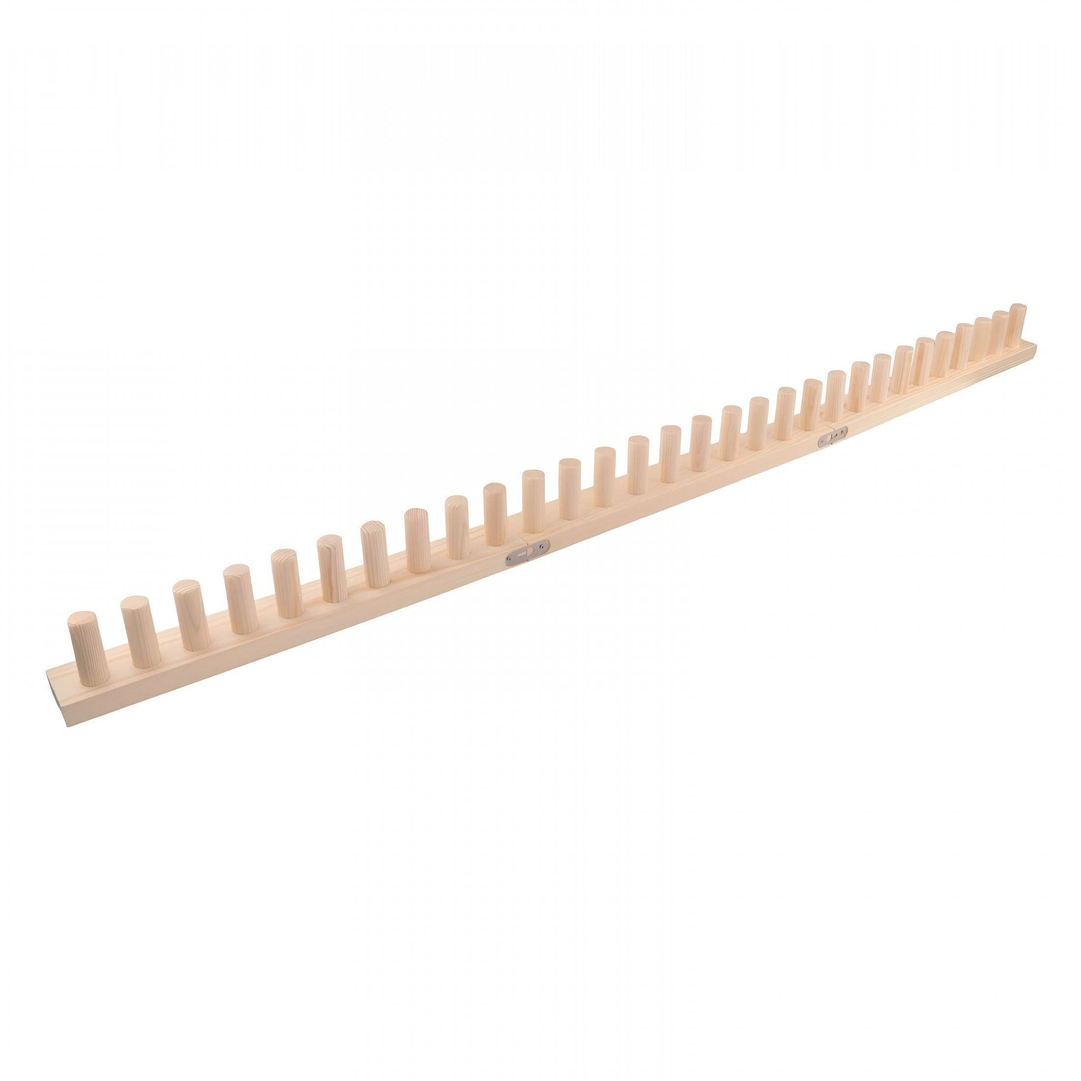 TUWAFE 2026 New Wooden Knitting Loom Frame for Chunky Knit Blankets Diy Knitting Loom Adjustable for Crafting, Knitting Projects, Homemade Blankets, Cozy Decor, Creative Hobbies.