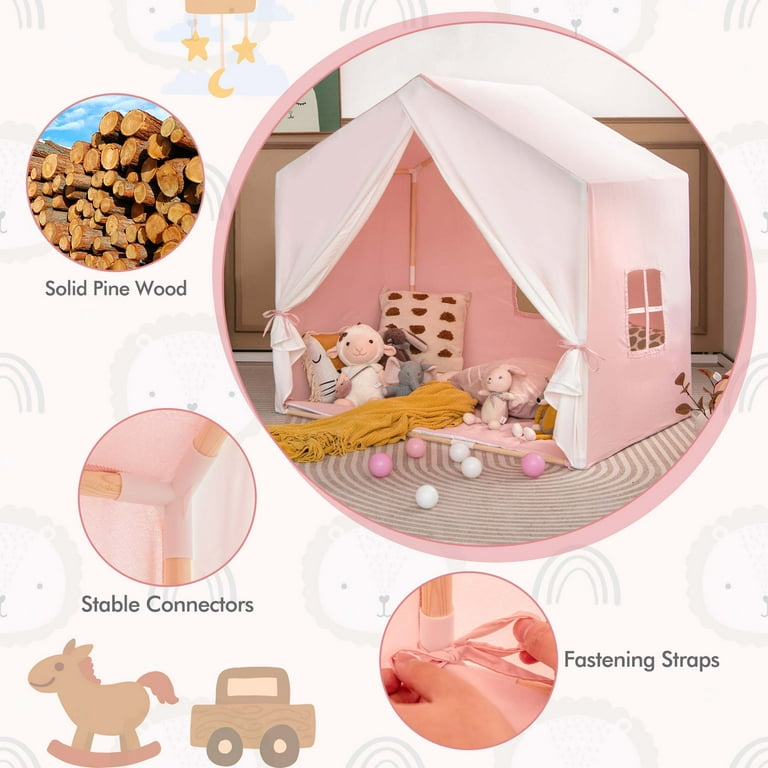 Wooden play hotsell tent frame