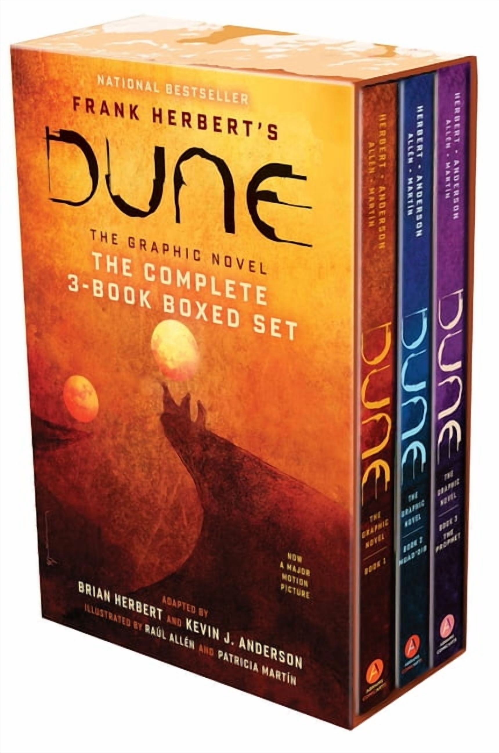 Frank Herbert Dune Series 3冊セット Frank Herbert, Dune Saga 3-Book Deluxe Hardcover Set, 3pk