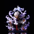thumbnail image 1 of Figuras de acción de One Piece Gear 5, figuritas de Anime Luffy, dios del sol, Nika, estatua de PVC, modelo de colección, decoración, juguetes, regalo, 34cm Qiuyongming unisex, 1 of 2