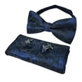 thumbnail image 1 of Bangcool Bow Tie Set Floral Decorative Neck Bowtie Pocket Square Party Cufflinks for Man, 1 of 10