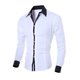 thumbnail image 1 of pstuiky camisa de manga larga para hombre, Camisa informal de manga larga a cuadros para hombre, holgada, de talla grande, con combinación de colores top de hombre l, 1 of 4
