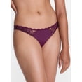 thumbnail image 4 of Joyspun Women's Microfiber and Lace Cheeky Panties, 3-pack, Sizes to 3XL, 4 of 8