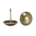 thumbnail image 4 of Uxcell Clavos de Tapicería de 19mm de Diámetro y 23mm de Altura, Tono Bronce, Paquete de 100, 4 of 5