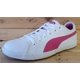 thumbnail image 3 of PU & MA Benecio Low Leather Trainers UK6/US7/EU39 351674 06 White/Pink-, 3 of 6