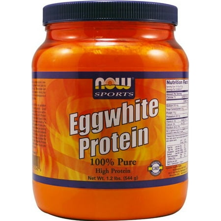 NOW Foods - Eggwhite Protéines 100% Pure - 1.2 lbs.