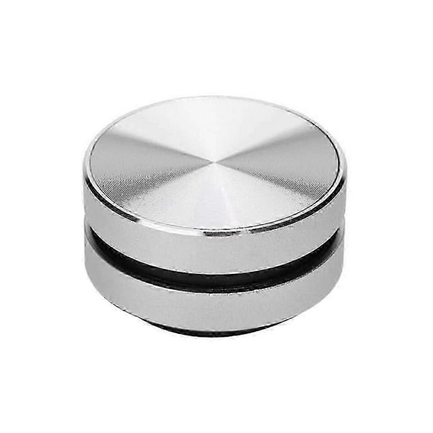 Portable Mini Bluetooth Speaker Turns Anything Into A Speaker Wireless Bone Conduction Induction Vibration (Silver).