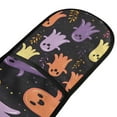 thumbnail image 4 of Yayeee Double Oven Mitt Kitchen Heat Resistant Baking 35" x7" Quilted Glove, Yellow Halloween Ghosts, 4 of 6