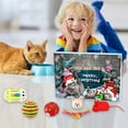 thumbnail image 5 of Advent Calendar Cat Toy Set Countdown Kit Interactive Cattery Supplies Assorted Toys for Small Cats and, 5 of 8