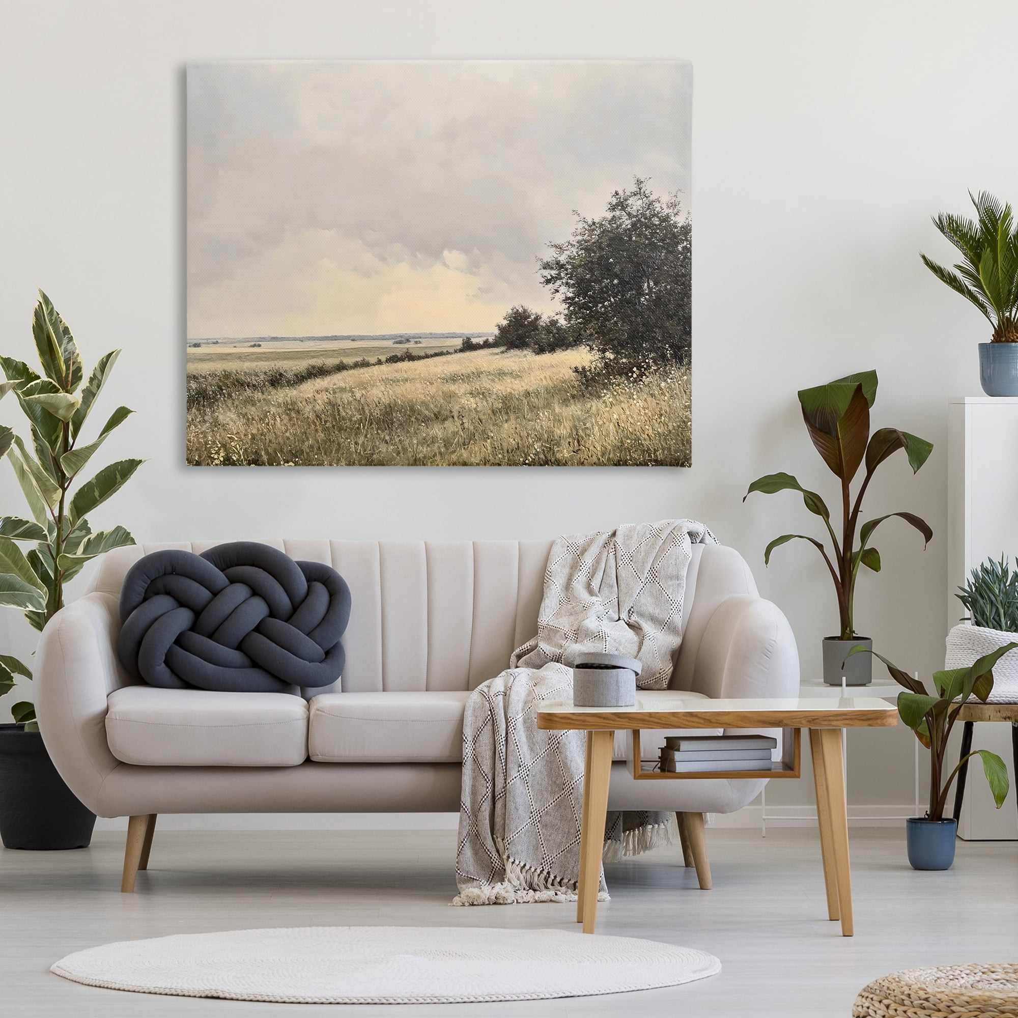 Stupell Industries Rustic Countryside Hill Landscape Canvas Wall Art, design by Franklyn Gregory