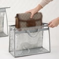 thumbnail image 4 of Coofit Clear Purse Organizer Dustproof Waterproof Handbag Organizer Handbag Protector, 4 of 10