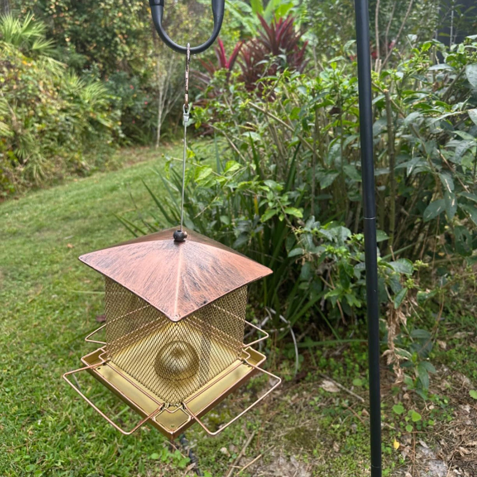 Hmsavn Hanging Standing Outdoor Garden Bird Feeding Supplies Feeders Hummingbird Feeders Gardening Tools